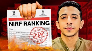 Dont Trust the NIRF RANKINGS  Reality of College Rankings in India [upl. by Ailiec837]