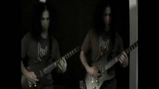 Dillinger Escape Plan43 Burntguitar cover by B Davodian [upl. by Meldon564]