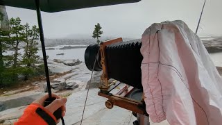 Backpacking with the 4x5 Lake Aloha with a kiss of snow [upl. by Lanevuj570]