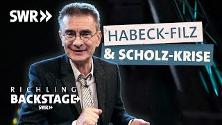 HabeckFilz amp ScholzKrise  richling backstage [upl. by Neila]