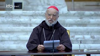 Prédication du cardinal Cantalamessa pour le Carême 2024 25 [upl. by Deehahs]