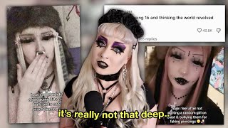 This Fake Piercing Tiktok Drama is INSANE [upl. by Lepp883]