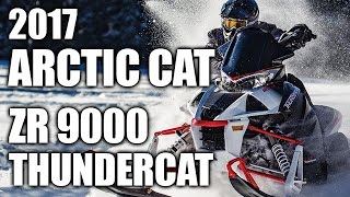 TEST RIDE 2017 Arctic Cat ZR 9000 Thundercat [upl. by Evot]