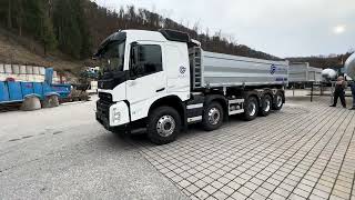 7398  Volvo FMX500 10x4Rmo Dreiseitenkipper [upl. by Aztiray]