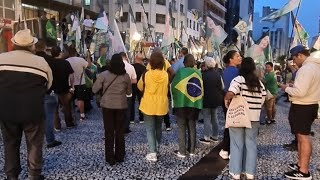 Carlos Bernardi discursa por Cristina Graeml Prefeita [upl. by Yanrahs822]