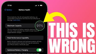 How to Calibrate iPhone Battery Health [upl. by Torrence]