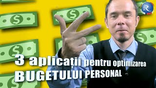 3 aplicații pentru OPTIMIZAREA BUGETULUI personal  Ep 40 FINANȚE [upl. by Hannej]