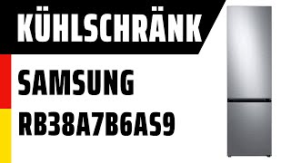 Kühlschränk Samsung RB38A7B6AS9  TEST  Deutsch [upl. by Enelam]