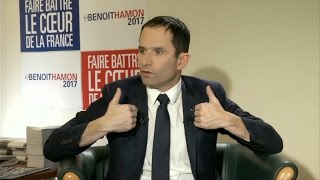 Benoît Hamon regrette dêtre quotlobjet dune offensive de lextrêmedroitequot [upl. by Soalokcin]