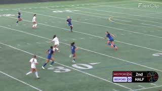 Ella Diruggiero 2025 Westford Academy vs Bedford Highlights 2023 [upl. by Nithsa]