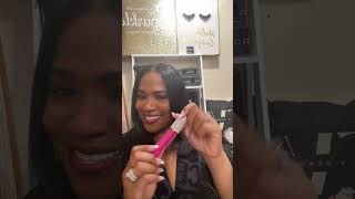 these lips are coated in sass amp glossiness🥰 lipgloss shortsvideo shortfeed ebonyvbeauty [upl. by Harmon]