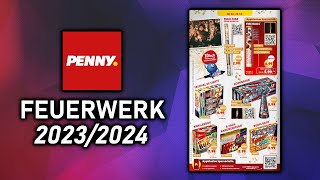 PENNY FEUERWERK PROSPEKT  SILVESTER 20232024 [upl. by Tica]