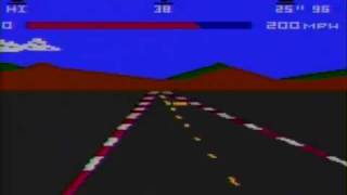 Pole Position For The Atari 2600 Gameplay [upl. by Ainolopa]