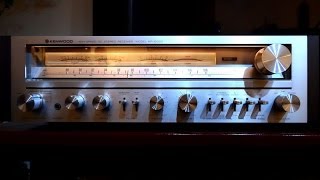 Kenwood kr6050 review sound test [upl. by Nonrev]