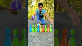 Colourful Bowling Set unboxing for Indoor and Outdoor play 🔥 [upl. by Yatnwahs877]