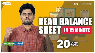 How to Read Balance Sheet on Moneycontrol Hindi Part 1 [upl. by Millwater876]