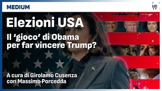 Elezioni USA Il gioco di Obama per far vincere Trump [upl. by Uahsoj]