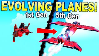 We Used Evolution to Create The Fastest Plane  Trailmakers Multiplayer [upl. by Adlog]