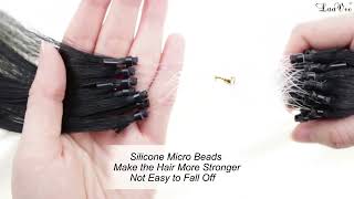 Laavoo Micro ring hair extensions [upl. by Atnomed53]