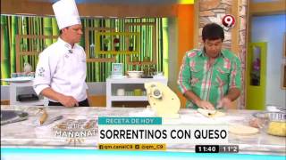 Receta de hoy Sorrentinos con queso [upl. by Kcirdneh]