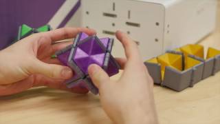 3D Printed MultiColor Yoshimoto Cube [upl. by Leimaj]