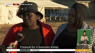 Mpumalanga Crash  Families prepare for the funeral of six learners at Mafube village [upl. by Yzzik]