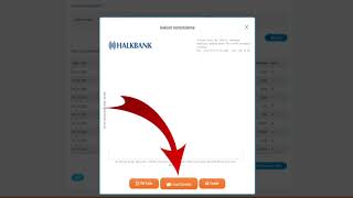 HALKBANK MOBİLDEN DEKONT GÖNDERME [upl. by Annavaig]