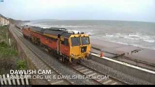 Colas Rail Tamper 75406 Eric Machell  Dawlish Cam 2nd April 2014 [upl. by Beverly]