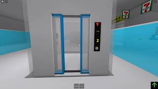 All The Old Teknikk Lifts  TRR Downtown Station Legacy  Roblox [upl. by Trauts]