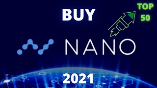 Nano Crypto Alt coin ready to explode in 2021 Nano coin bull market  March 12th 2021 [upl. by Ola]