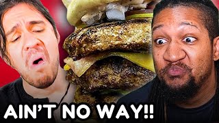 The Boys  We Tried The Worst Rated Food  Reaction [upl. by Aleakam425]