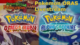 Pokemon ORAS Live Stream with StreetPass Princeton 1312015 at 1200 pm [upl. by Anrahc943]