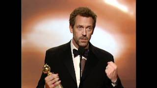 Hugh Laurie Wins Best Actor TV Series Drama  Golden Globes 2007 [upl. by Leciram]