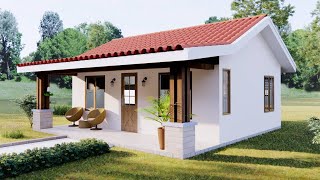 6 x 8 Meters  OneStory Small House Design Ideas  Exploring Tiny House [upl. by Deirdra]