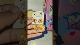 DIY earring tutorial drawing trending [upl. by Lindie]