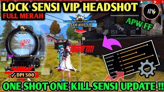 ‼️PENGATURAN SENSITIVITAS FF AUTO HEADSHOT 2024 ☠️🎯 ALL DEVICE AIM RASA APW FF [upl. by Sagerman126]