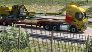 Iveco Stralis 560  Transporting Driller D50  Euro Truck Simulator 2 [upl. by Daniele]