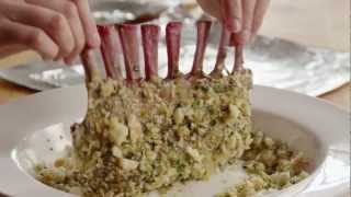 How to Make Roasted Rack of Lamb  Lamb Recipe  Allrecipescom [upl. by Ilujna]