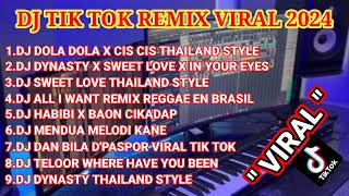 DJ TIK TOK VIRAL 2024  DOLA DOLA X CIS CIS THAILAND STYLE [upl. by Anetsirk752]