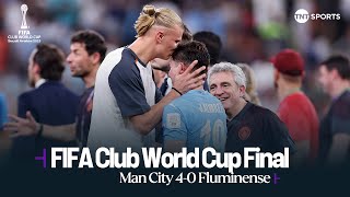 FULLTIME SCENES in Saudi Arabia as Man City beat Fluminense 40 to win Club World Cup final 🏆 [upl. by Maxia]