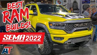 RAM Truck Builds of SEMA 2022  Highlights Event Coverage amp More [upl. by Olli]