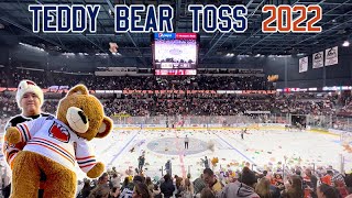 Jon Attends Bakersfield Condors Teddy Bear Toss 2022 Vlog [upl. by Enelie180]