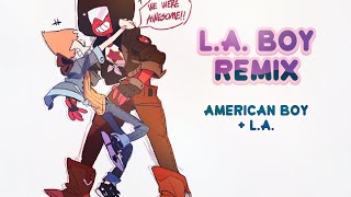 LA Boy Mashup American Boy  The Party LA [upl. by Amrac]