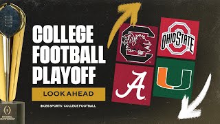 CFP Rankings Lookahead Week 15 Where does Ohio State land Does Alabama get back in [upl. by Christenson]