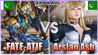 Tekken 8 ▰ FATE ATIF Yoshimitsu Vs Arslan Ash Lili ▰ Player Matches [upl. by Shenan475]