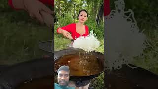 Shrimp crispy cook recipe and eat cooking food shortvideo shorts recpe [upl. by Refennej342]