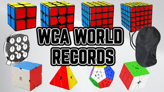 All Rubiks Cube WORLD RECORDS 2024 [upl. by Nuhsal]