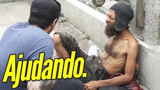 AJUDANDO MORADORES DE RUA ‹ ESPECIAL DE ANO NOVO › [upl. by Balbinder]