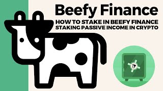 BEEFY FINANCE DEFI  HOW TO STAKE IN BEEFY FINANCE  STAKING BANANA FOR PASSIVE INCOME IN CRYPTO [upl. by Elisee]