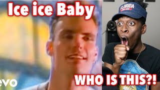 FIRST REACTION TO Vanilla Ice  Ice Ice Baby Official Music Video [upl. by Nets]